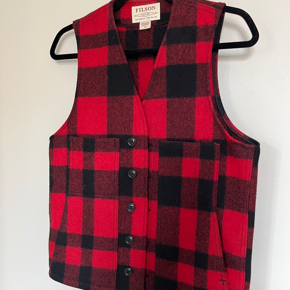 Filson Mens Mackinaw Wool Vest